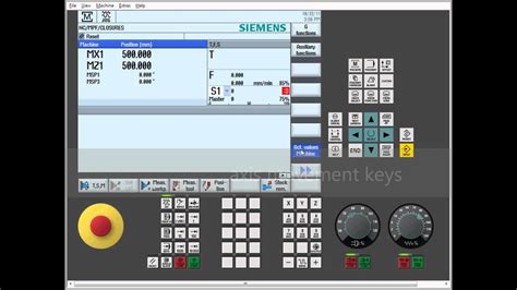 cnc machine siemens control|sinumerik 840d software free download.